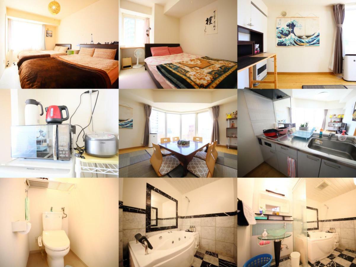 New Open!Good Location In Sappro! Max 9 Guest Hotell Sapporo Eksteriør bilde